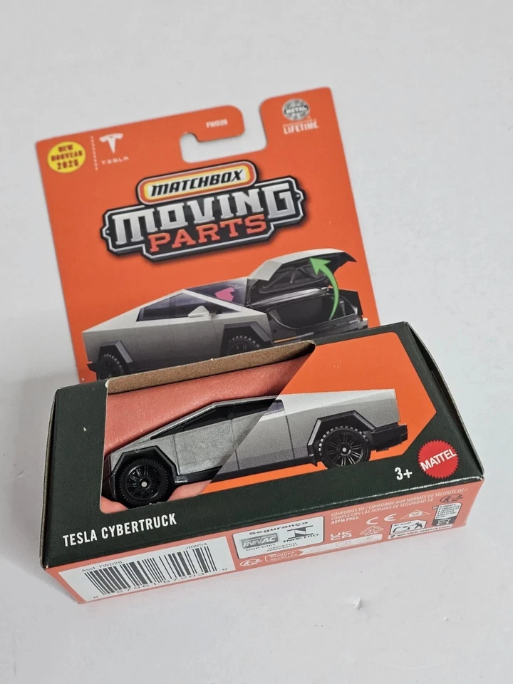 Tesla Cybertruck Grey Matchbox Moving Parts 2025 33/50 1:64 - Image 2 of 3