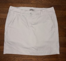 Nike Golf Women s Size 8 White Dri Fit Tour Performance Skirt Athletic
