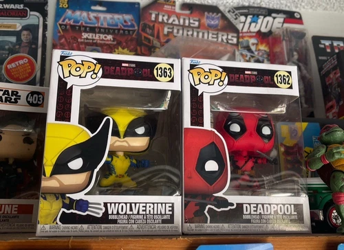 Funko Pop! Marvel Deadpool and Wolverine - SET of #1362 #1363 - New