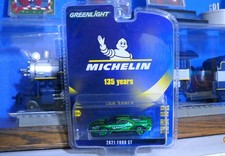 🔥 Greenlight Green Chrome CHASE! 2021 Ford GT 135 Years Michelin Tires 🔥
