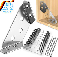 12 StüCk Eckverbinder Edelstahl DreiecksstüTze Winkelverbinder MöBelbau Winkel M