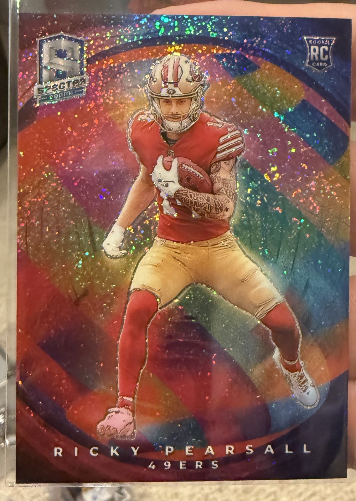 2024 Panini Spectra Ricky Pearsall Color Sphere - #CS-RPL - CASE HIT SSP 49ers