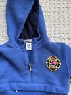Carter's baby/toddler fleece half-zip hoodie featuring a "Fire Rescue 12M — photo 2
