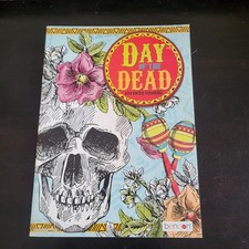Day of the Dead Advanced 30 Pg Adult Coloring Book by Bendon NEW