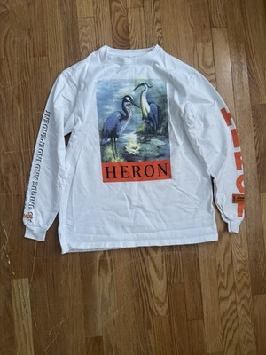 RARE Heron Preston Attitude Of A Man Essence Of A Woman TEE T SHIRT XS 