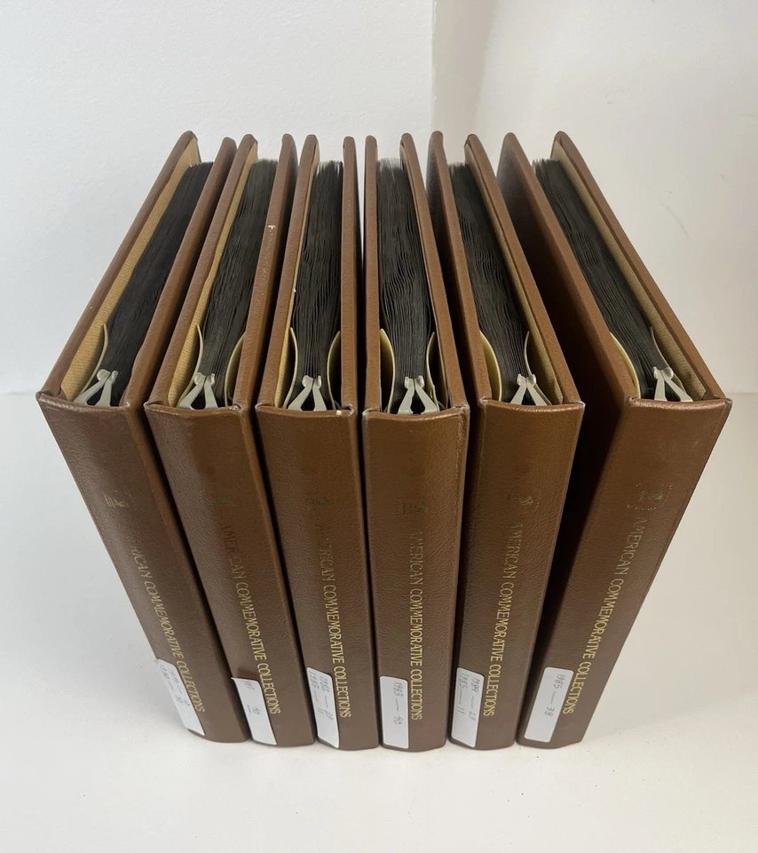 6 Albums- US-MAIL 238 FDC Stamp Sheets American Commemorative Collec. 1979 To 85 - Image 4 of 4