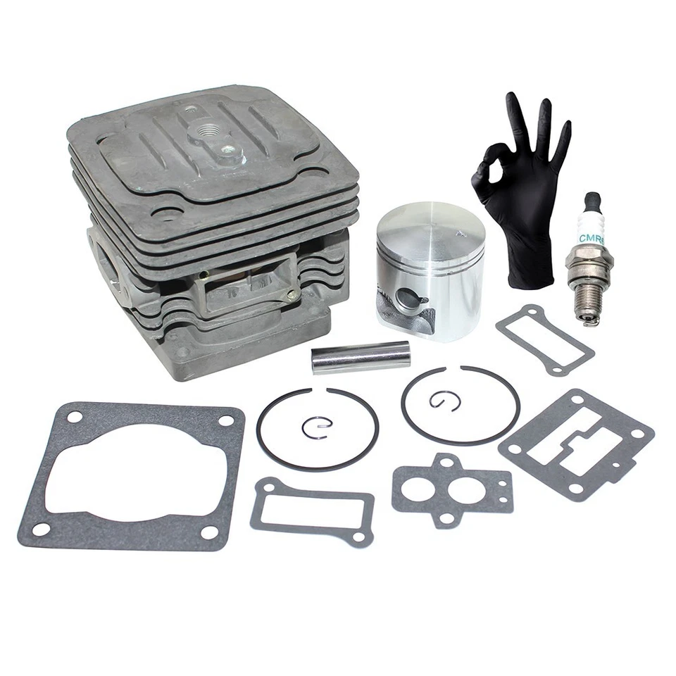 Kit pistone cilindro per Husqvarna 180BF 180BT 370BFS 380BTS 380BFS 380BTS - Immagine 4 di 4