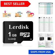 1GB Class 4 Micro SD Card - Quality Storage for Devices, Factory Direct Prices