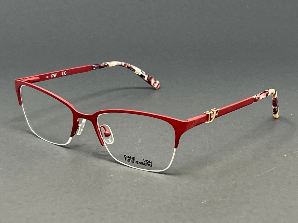 Diane Von Furstenberg Layla (DVF568S) 206 57-16-130mm Sunglass FRAMES ONLY -GOOD Diane von Furstenberg Red Eyeglass Frames for sale | eBay main image 4