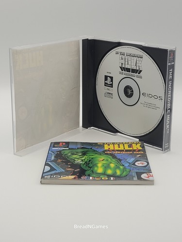 The Incredible Hulk the Pantheon Saga Ps1 Playstation 1 CIB -Sehr guter Zustand- - Bild 4 von 7