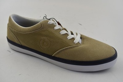 Bugatti Herren Halbschuh Beige STADIUM Leder in der Gr.42