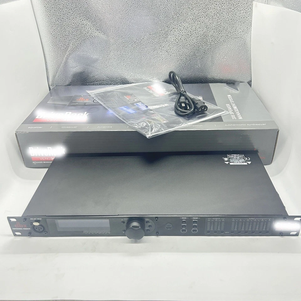 Sistema de gerenciamento de alto-falante VENU360 DriveRack Venue 360 3x6 PROAUDIOSTAR US - Imagem 2 de 4