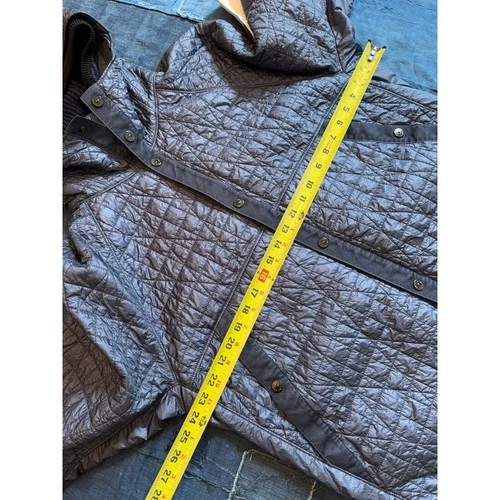 $1,550 Stone Island 4100023 Crinkle Reps NY Quilted-TC Jacket - Navy - L image 6