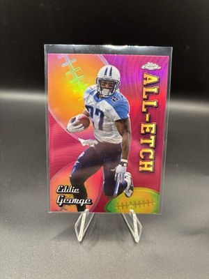 2024 Topps Chrome - Eddie George - All-Etch #CAE-EG Refractor - Tennessee Titans
