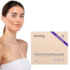 BLUMBODY Chest Wrinkle Pads  Anti-Wrinkle Silicone Patches Skin Firming 2 PADS