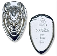 ST. LOUIS MINT LUCIFER DEVILS KEEP SERIES 6.66 OZ .999 SILVER - 145 MINTED 108.86 per troy oz