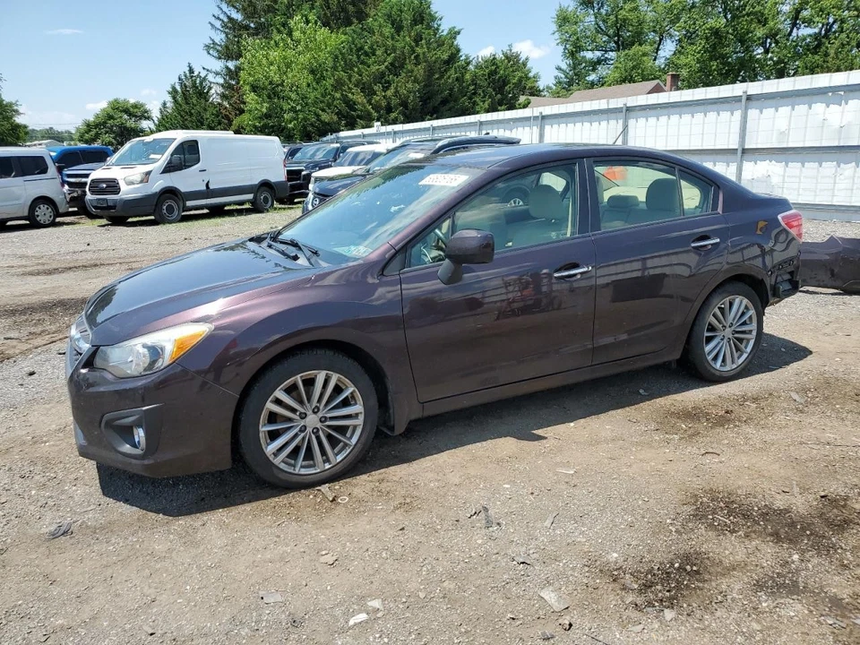 Used Infotainment Display fits: 2013 Subaru Impreza 2.0L clock and temperature U Foto 2 de 4