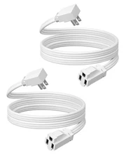 DEWENWILS Heavy Duty 6FT Extension Cord with 3-Prong Flat Plug