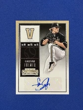 2015 Panini Contenders College Ticket Autograph #4 Carson Fulmer Auto