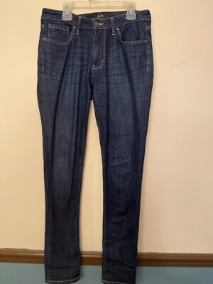Dish Dark Wash Straight And Narrow Jeans 27x32 (29x32) Organic