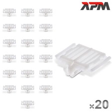 20 clip di fissaggio modanature per Audi A4 8D2 100 4A2 A3 8L1 A6 A8 4D2 4D8