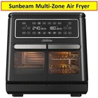 Electric Sunbeam Air Fryer Oven Multi-Zone Cooker Kitchen Bench Airfryer Cooking