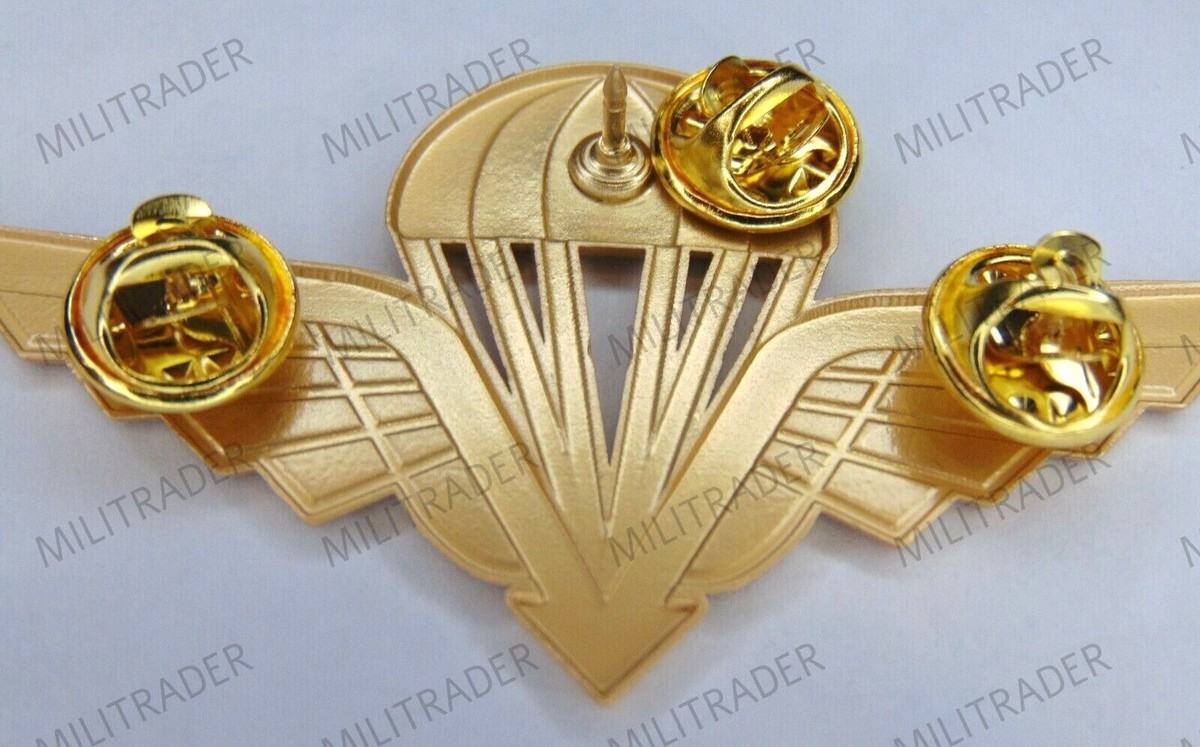 Norway Norwegian Parachute Wing Fallskjermving Old Style Badge