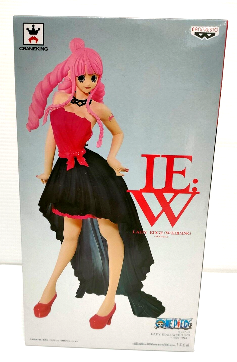 ワンピース ペローナ LADY EDGE: WEDDING One Piece PERONA Figure Prize Banpresto LADY EDGE : WEDDING Red