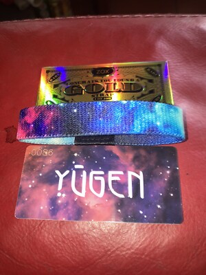 ZOX YUGEN Gold Stitch 1/100 World Wide Single Medium Armband schöne Farben