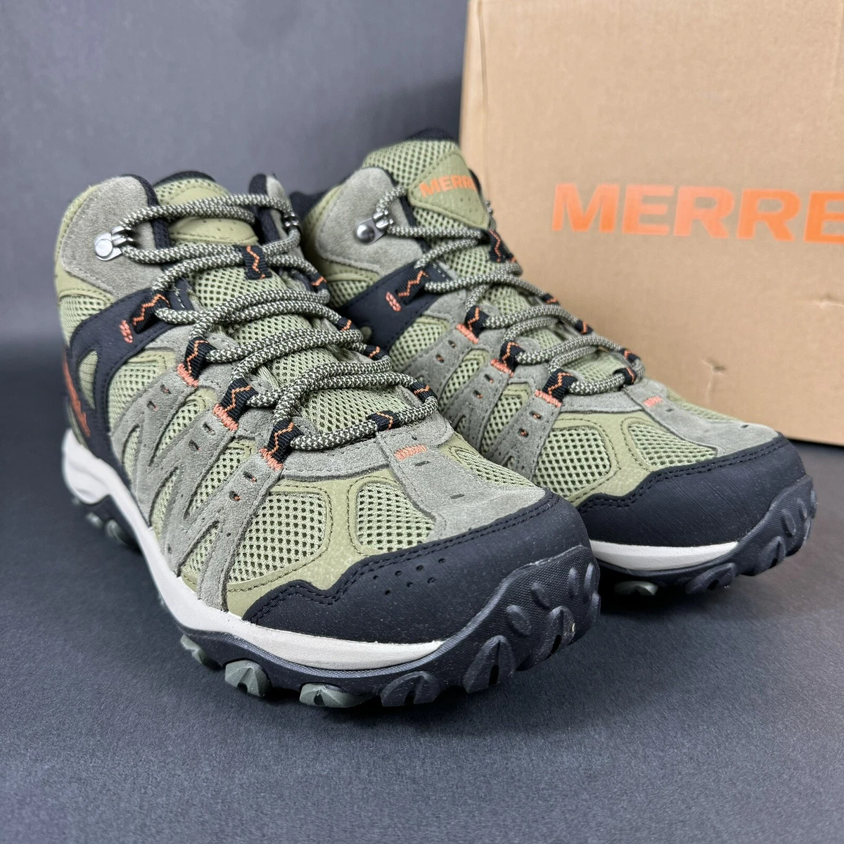 Merrell Men Accentor 3 MID Waterproof Boot Hiking Brand NEW  