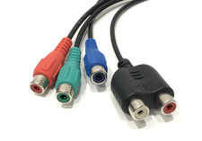 Composite Cable OEM Elgato Game Capture HD Video Audio S Video RCA Adaptor