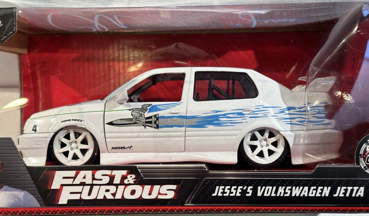 Jada Toys Fast & Furious: Jesse's VW Jetta 1/24 Scale Signed by