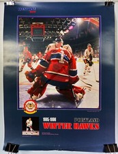 1995-96 Portland Winterhawks WHL NHL 20th Anniversary Poster Buckaroos Hockey