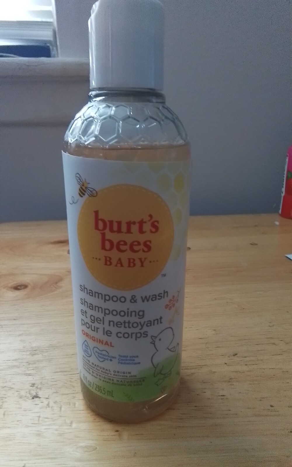 Burt's Bees Lavender Baby Shampoo & Wash, Calming & Tear Free, 8 fl oz.