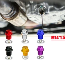 New M14x1.5 Car Engine Magnetic Oil Drain Plug Screw Nut Bolt Sump Nut Universal