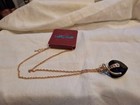 Purple Heart 18" Necklace With Crystals — photo 1