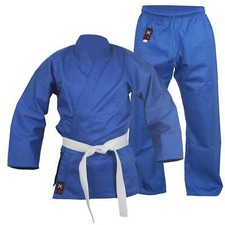 Karateanzug blau aus Baumwolle