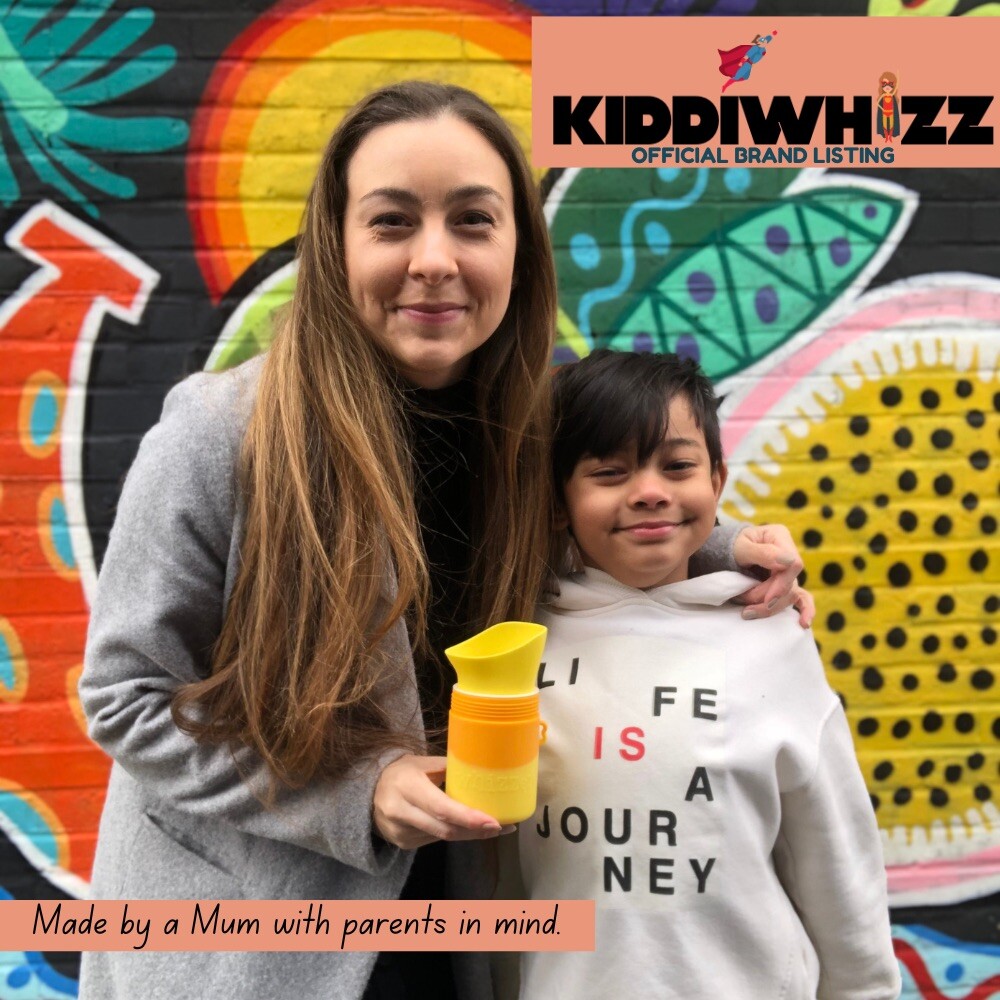 KIDDIWHIZZ Whizzer - Discreet & Compact Glow In The Dark Travel Toilet Seen On Dragons Den Portable Leak Proof Silicone Pee Bottle Festival Essentials Camping Toilet 500ml Capacity