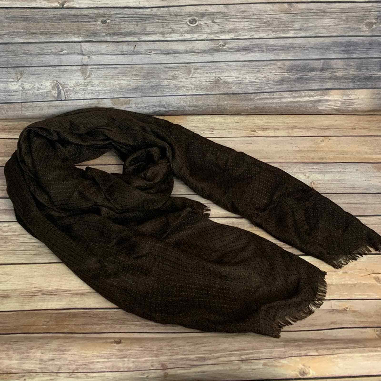 Echo Brown Scarf - image 1