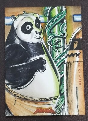 2024 Finding Unicorn Kung fu Panda 1/1 Sketch