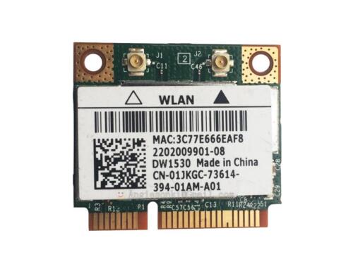 👍Dell DW1530 Optiplex 7010 9010 Wifi Card Half-Height Mini-PCI 802.11abgn 1JKGC - Picture 1 of 1