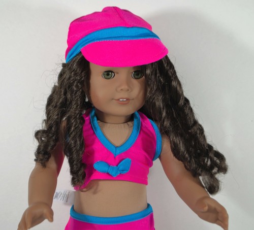 Swimwear Hat For 18 in American Girl Doll Clothes Accessory - Picture 3 of 3