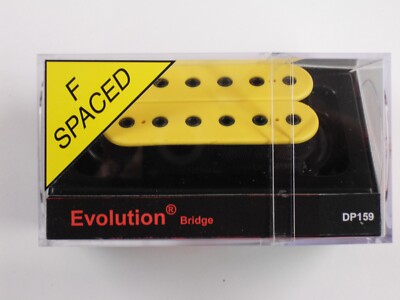 DiMarzio F-spaced Evolution Bridge Humbucker Yellow DP 159