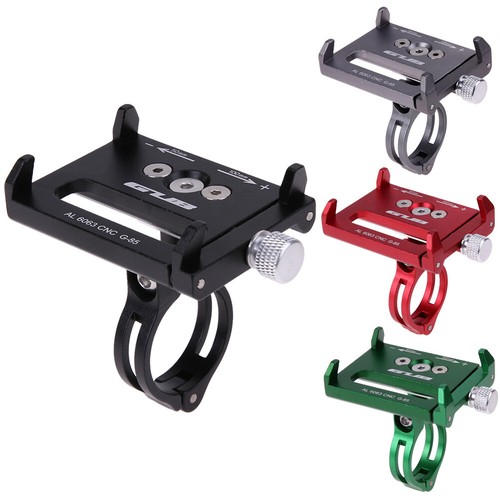 GUB Alu Fahrrad Halter Handy Motorrad Halterung Bike Smartphone Mofa Universal - Zdjęcie 2 z 7
