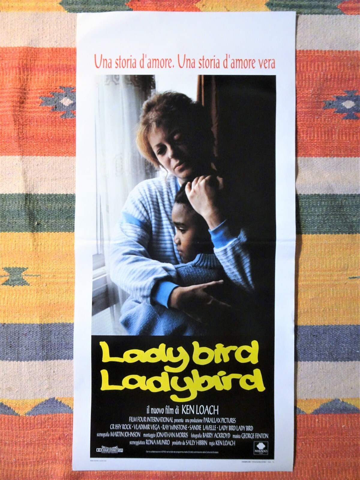 Locandina originale film Ladybird Ladybird (1994) - Regia di Ken Loach
