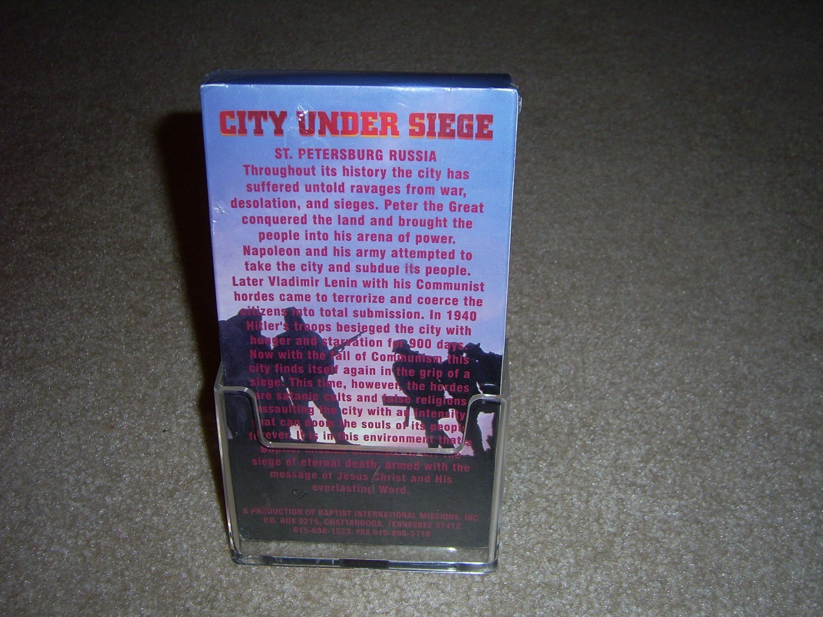 City Under Siege, St. Petersburg, VHS, NEW | eBay