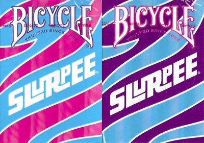 Bicycle 7 -Eleven Slurpee Playing Cards 2 Deck Set   Fourth Edition - SEALED