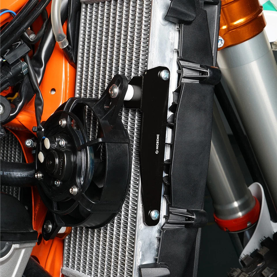 Ventilador enfriador de radiador para KTM 150 250 300 350 450 500 XCW/EXC/EXCF 2017-23 Foto 4 de 4