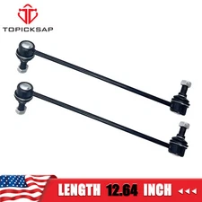 Pair Kit 2.4L Front LH RH 12.64'' Sway Bars For 2011 - 2014 Hyundai Sonata