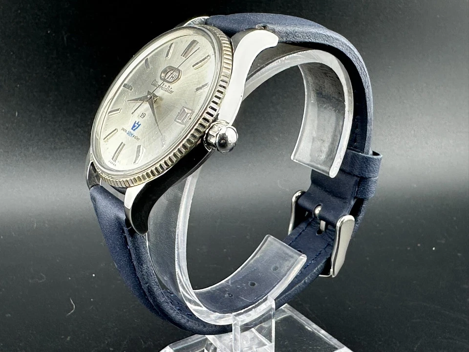 Reloj Citizen Crystal 7 Autodater Hombre Automático Día Fecha Acero Inoxidable Foto 3 de 4